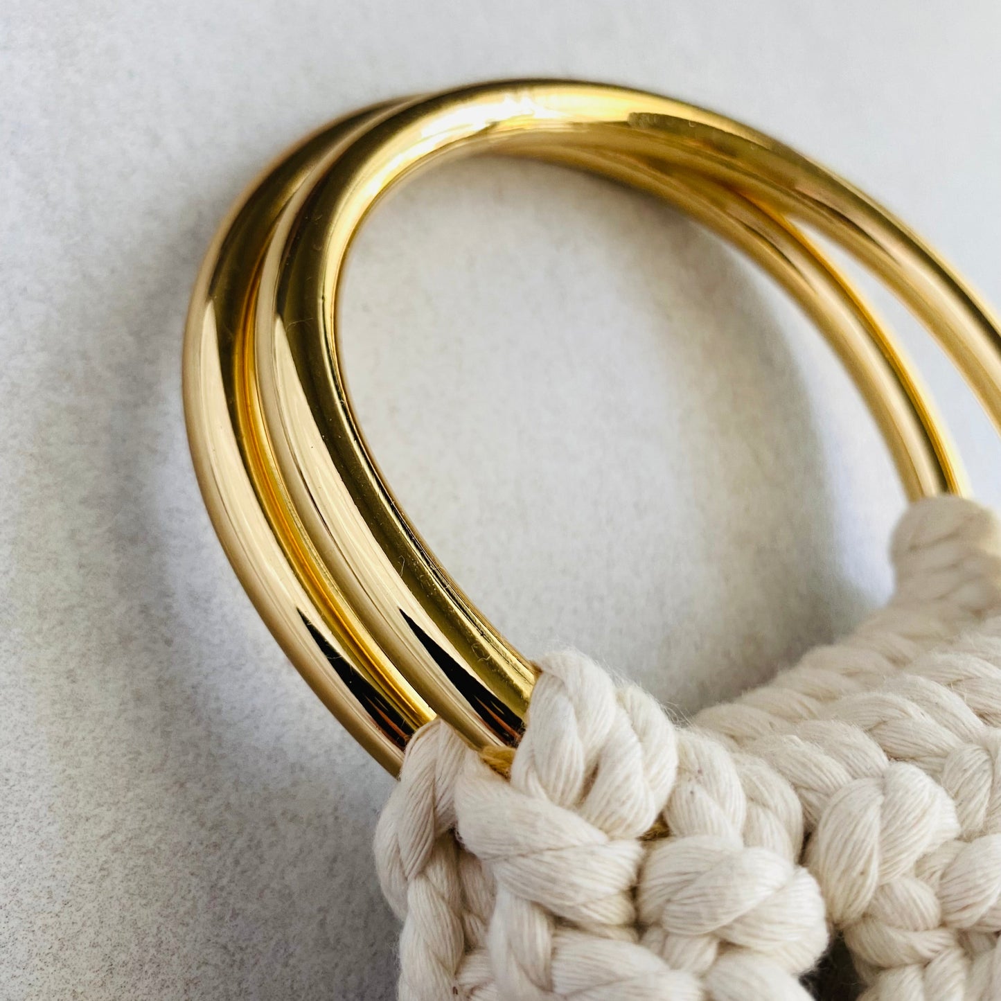 Small Macramé Handbag