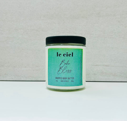 Boho Bliss (Patchouli & Vanilla Bean) Whipped Body Butter