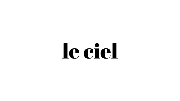 le ciel